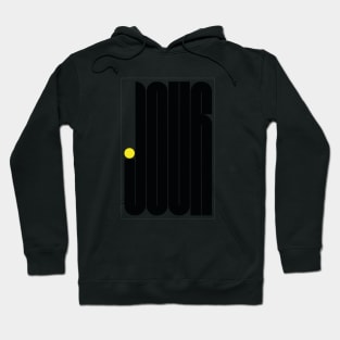 Le Jour - Typographic Design Hoodie